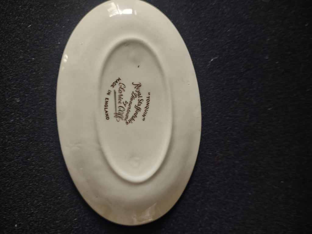 Vintage Tonquin Gravy Boat Underplate Staffordshire England Ironstone [5949]