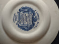 Vintage Liberty Blue Monticello Ironstone Bread Butter Plate England [5950]
