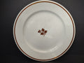 Vintage Anthony Shaw & Son Opaque Stone China Leaf Sprig Plate England [5966]