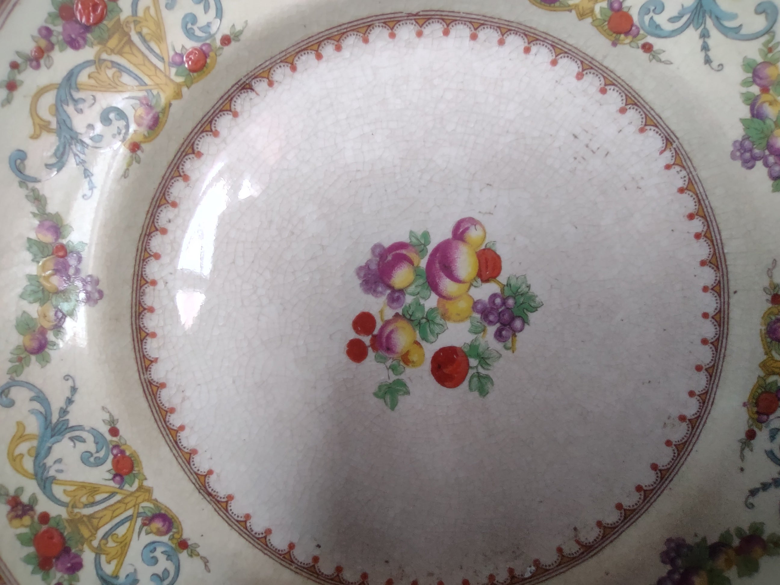 Vintage Myott Royal York Staffordshire England Plate Ironstone [5995]