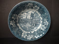 Vintage Royal Tudor Ware Coaching Taverns Blue Transferware Bowl 6" [5990]