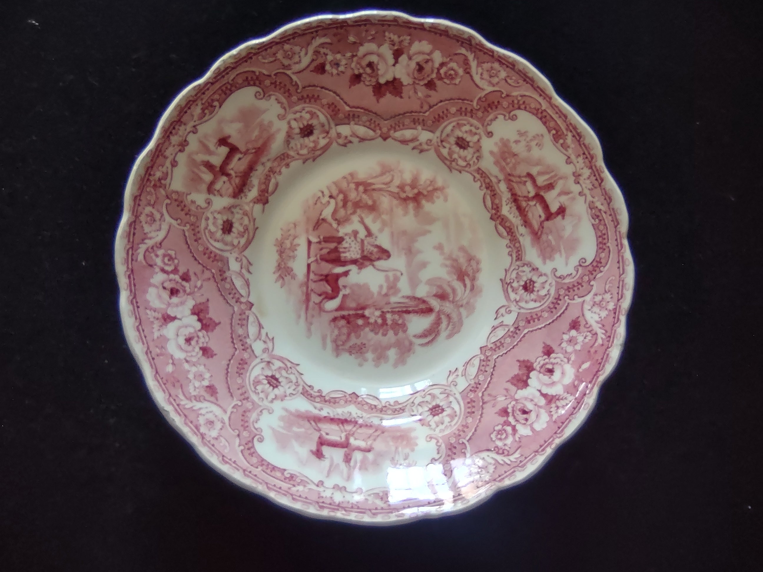 Vintage Adams Palestine Cereal Bowl England Ironstone Cottagecore [6006]