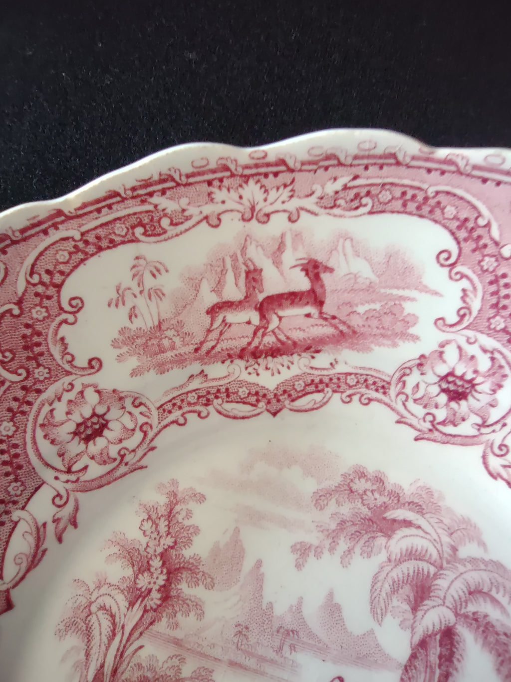 Vintage Adams Palestine Cereal Bowl England Ironstone Cottagecore [6006]