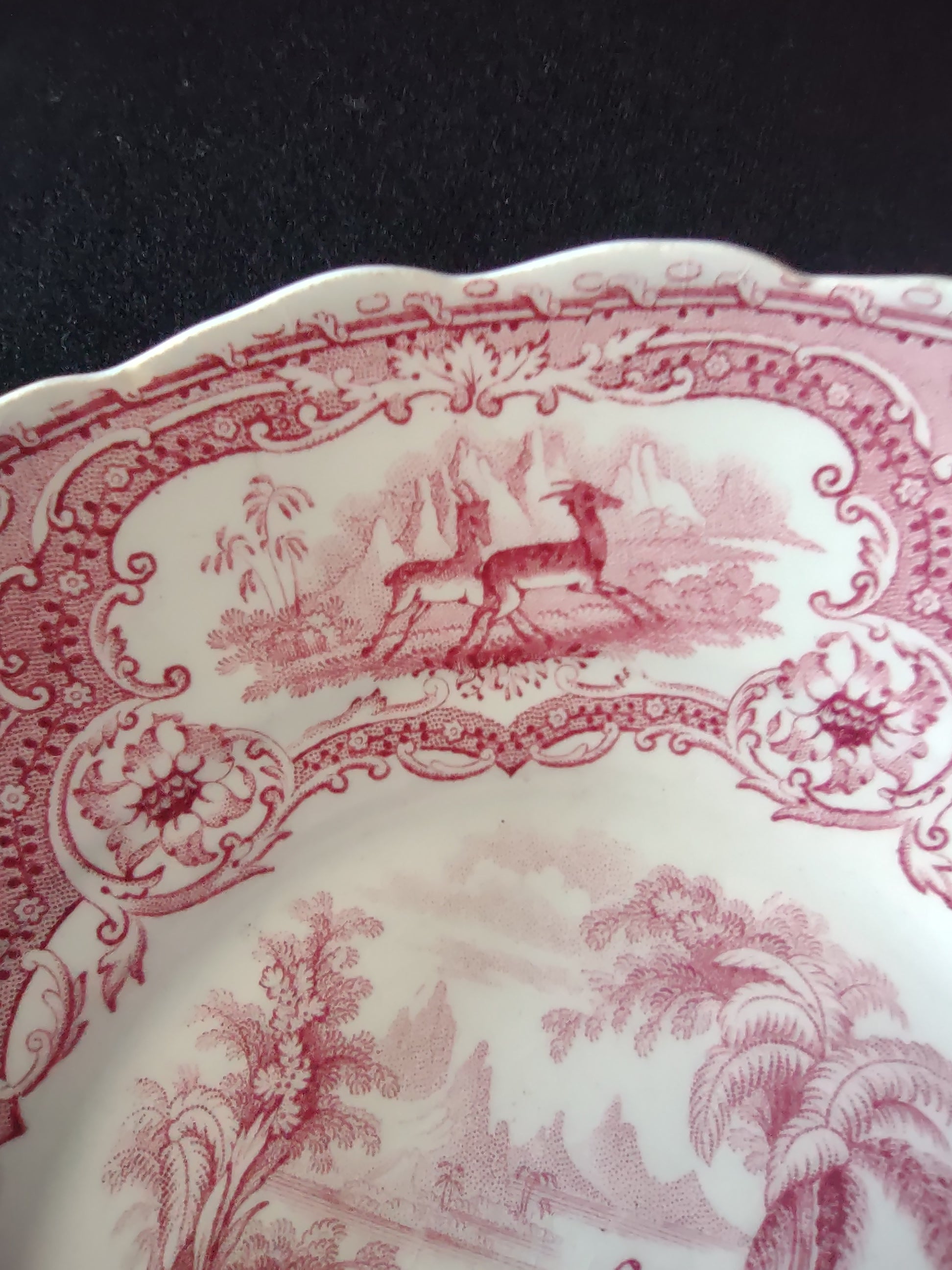 Vintage Adams Palestine Cereal Bowl England Ironstone Cottagecore [6006]