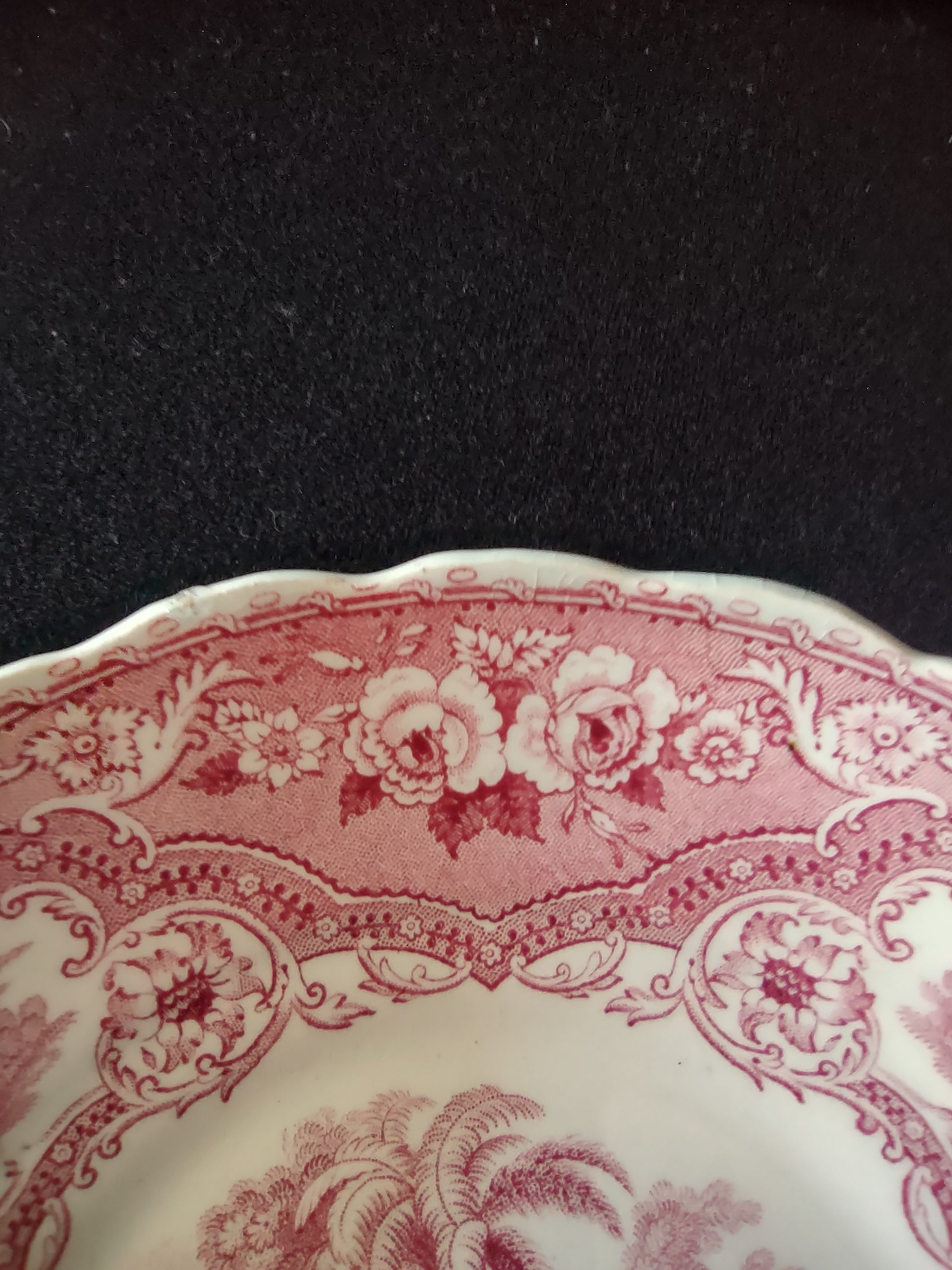 Vintage Adams Palestine Cereal Bowl England Ironstone Cottagecore [6006]