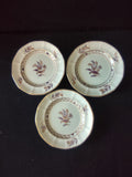 Vintage Adams Regent Bread Butter Plate Ironstone England Set of 3 [6007]