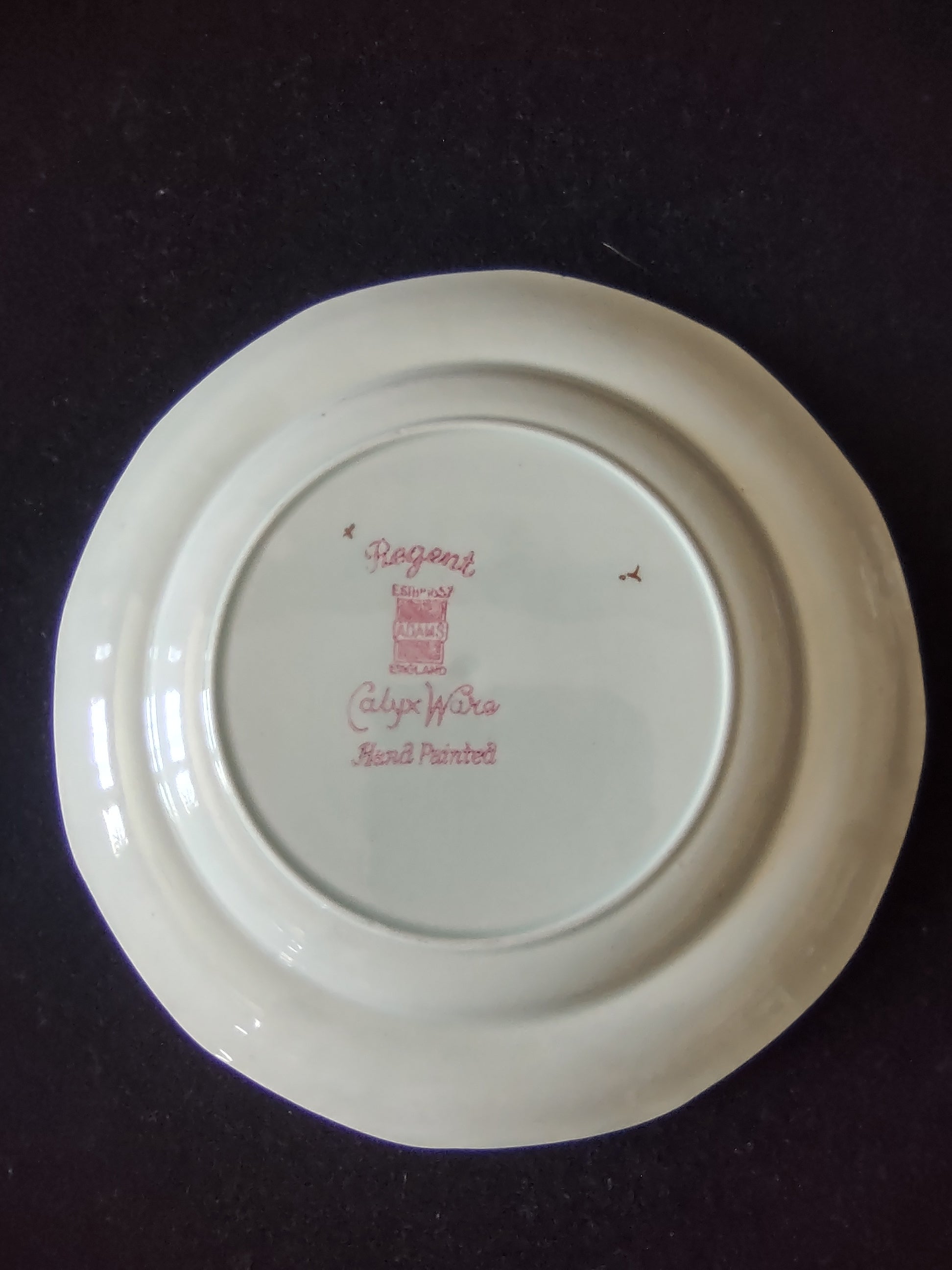 Vintage Adams Regent Bread Butter Plate Ironstone England Set of 3 [6007]