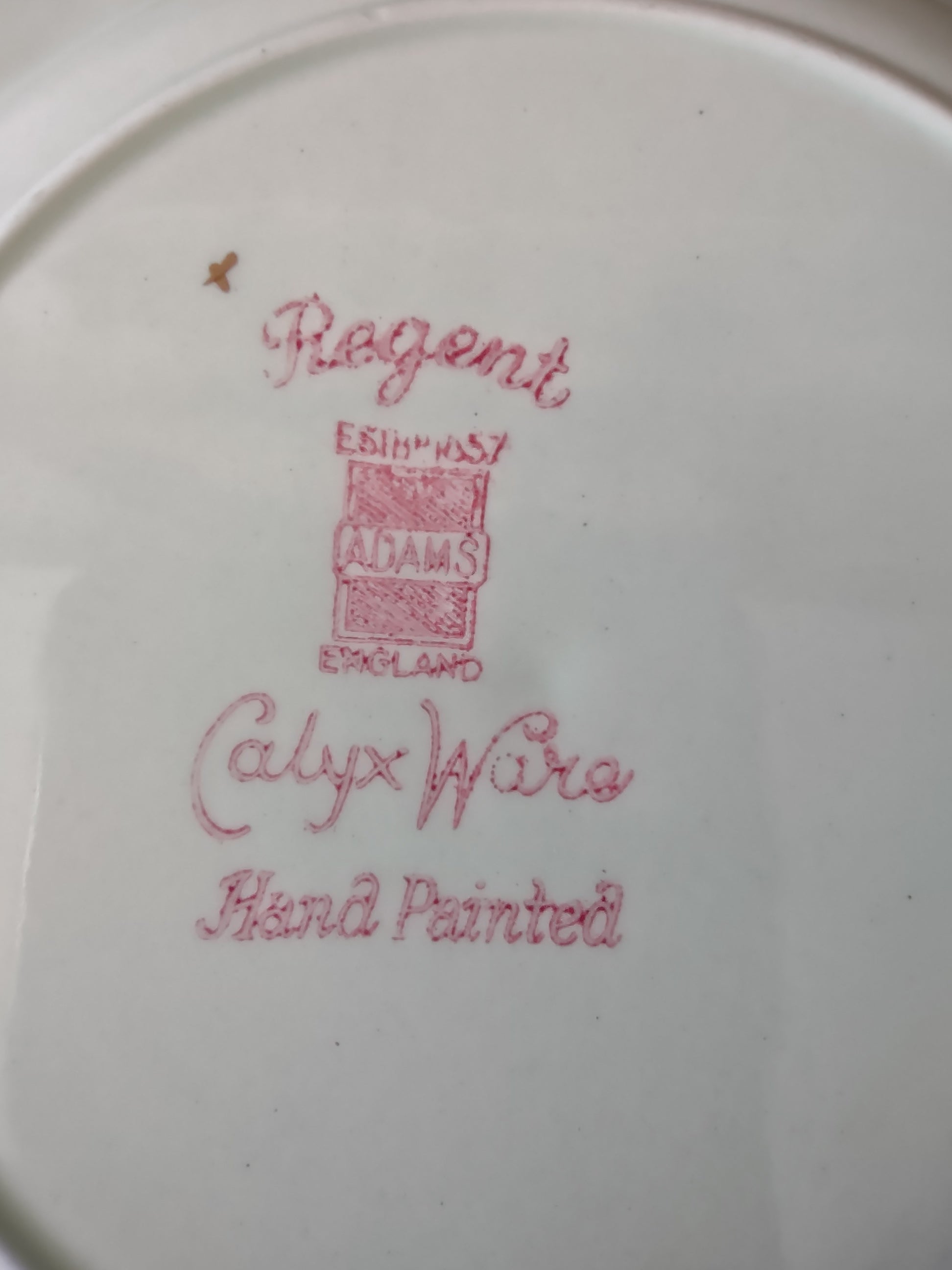 Vintage Adams Regent Bread Butter Plate Ironstone England Set of 3 [6007]