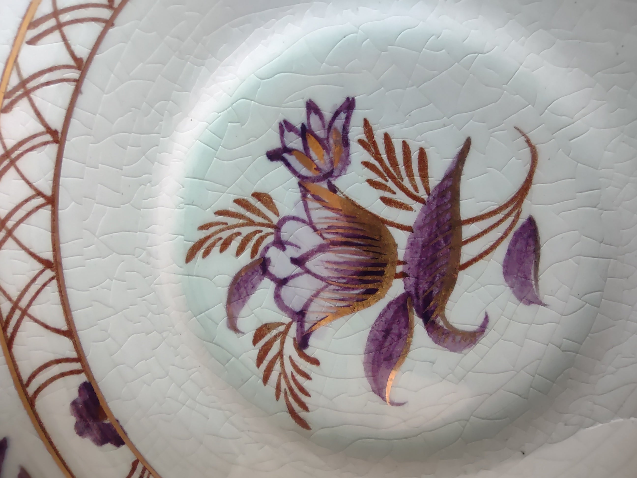 Vintage Adams Calyx Ware Regent Cup Saucer Set Ironstone England [6008]