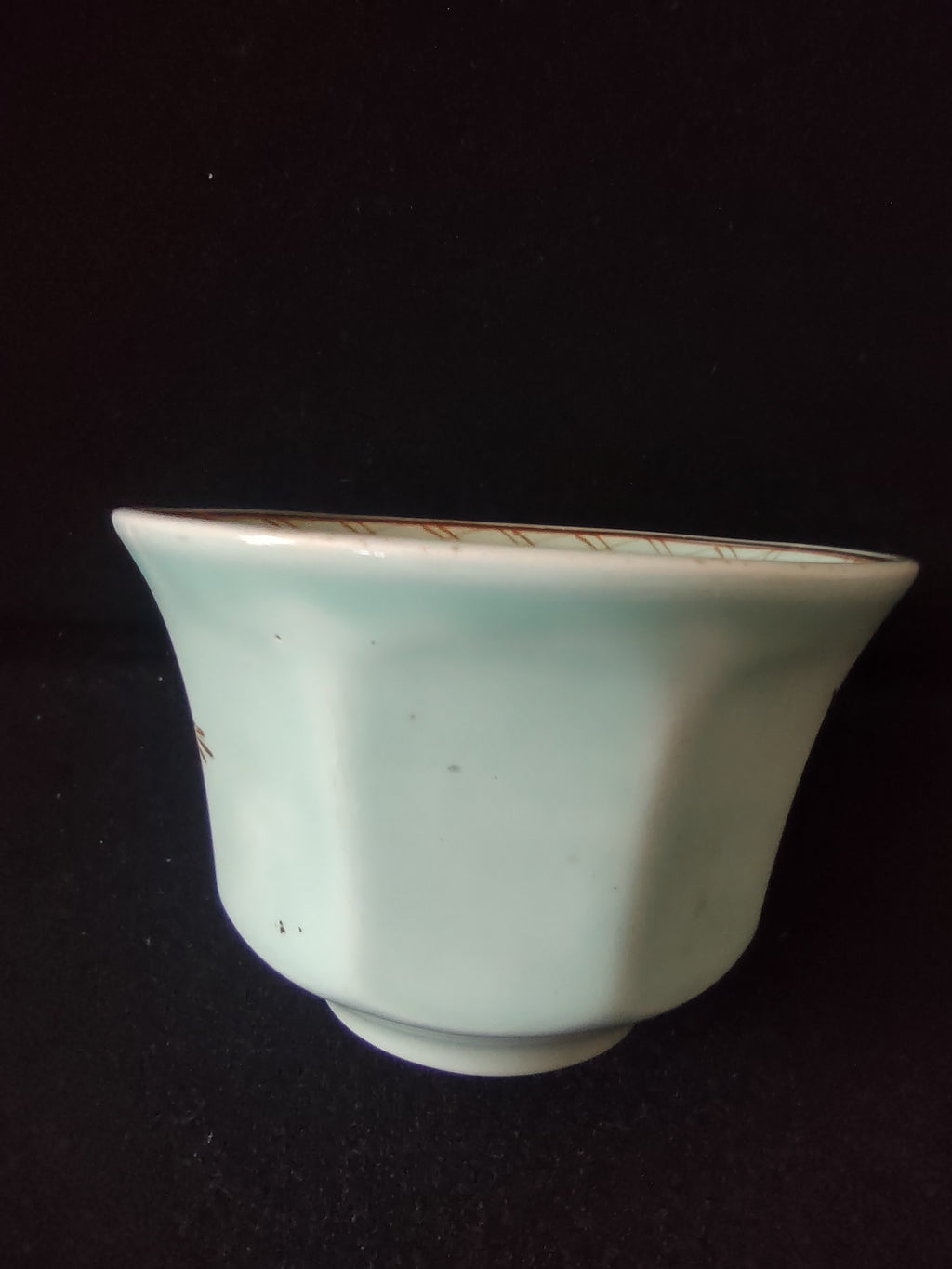 Vintage Adams Calyx Ware Regent Cup Saucer Set Ironstone England [6008]