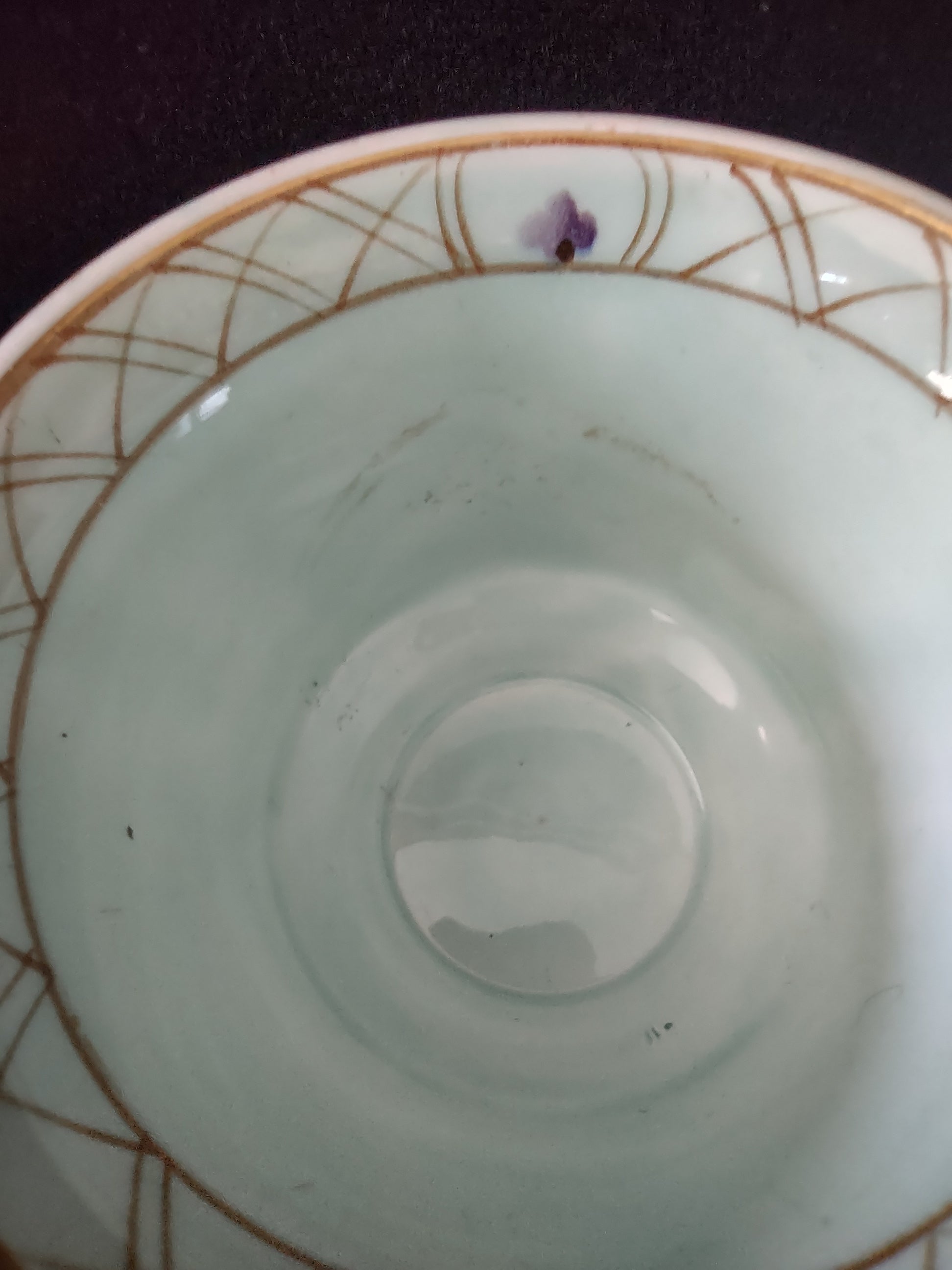 Vintage Adams Calyx Ware Regent Cup Saucer Set Ironstone England [6008]