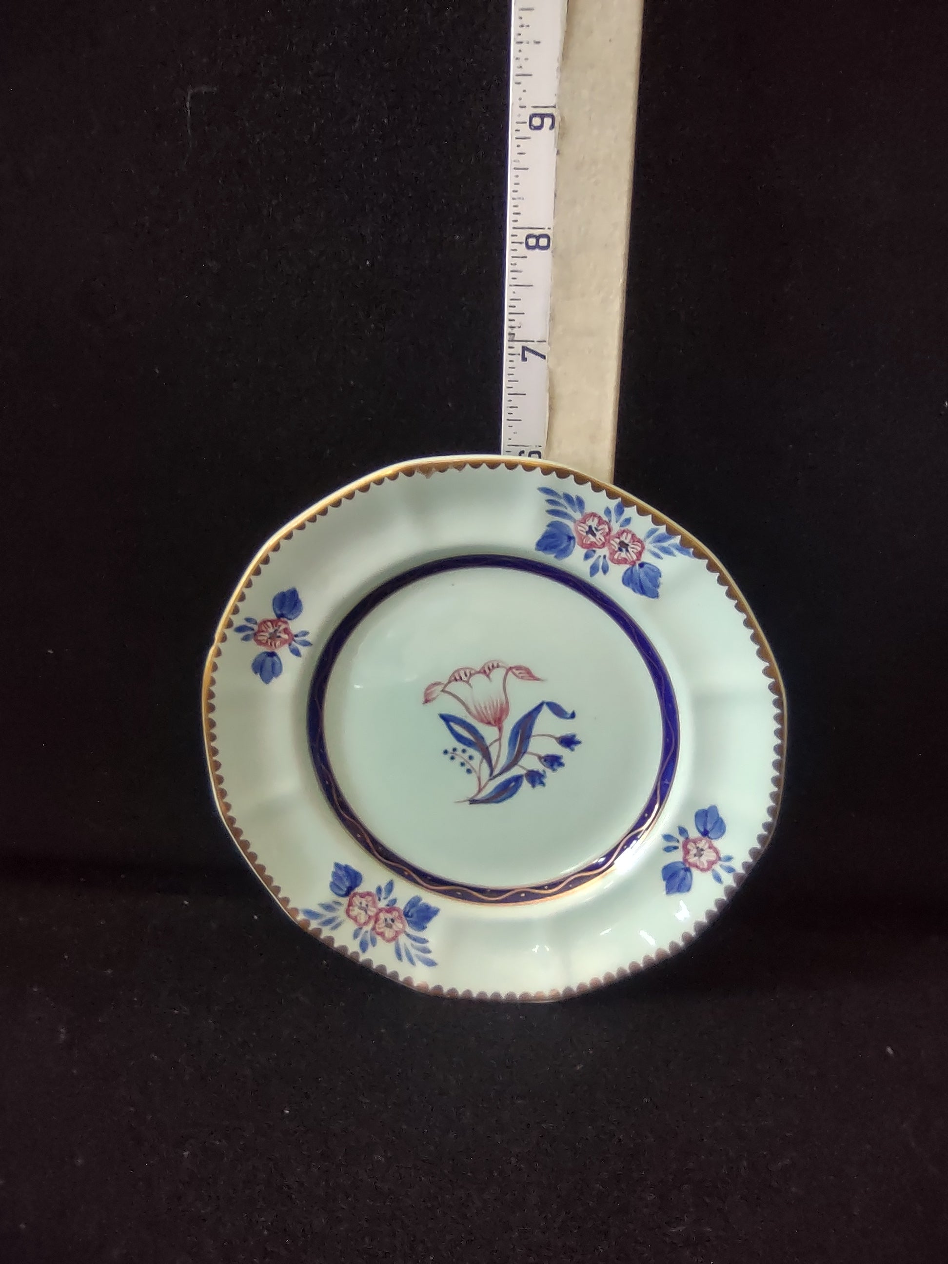 Vintage Adams Calyx Ware Bread Butter Plate Ironstone England Set Of 4 [6010]