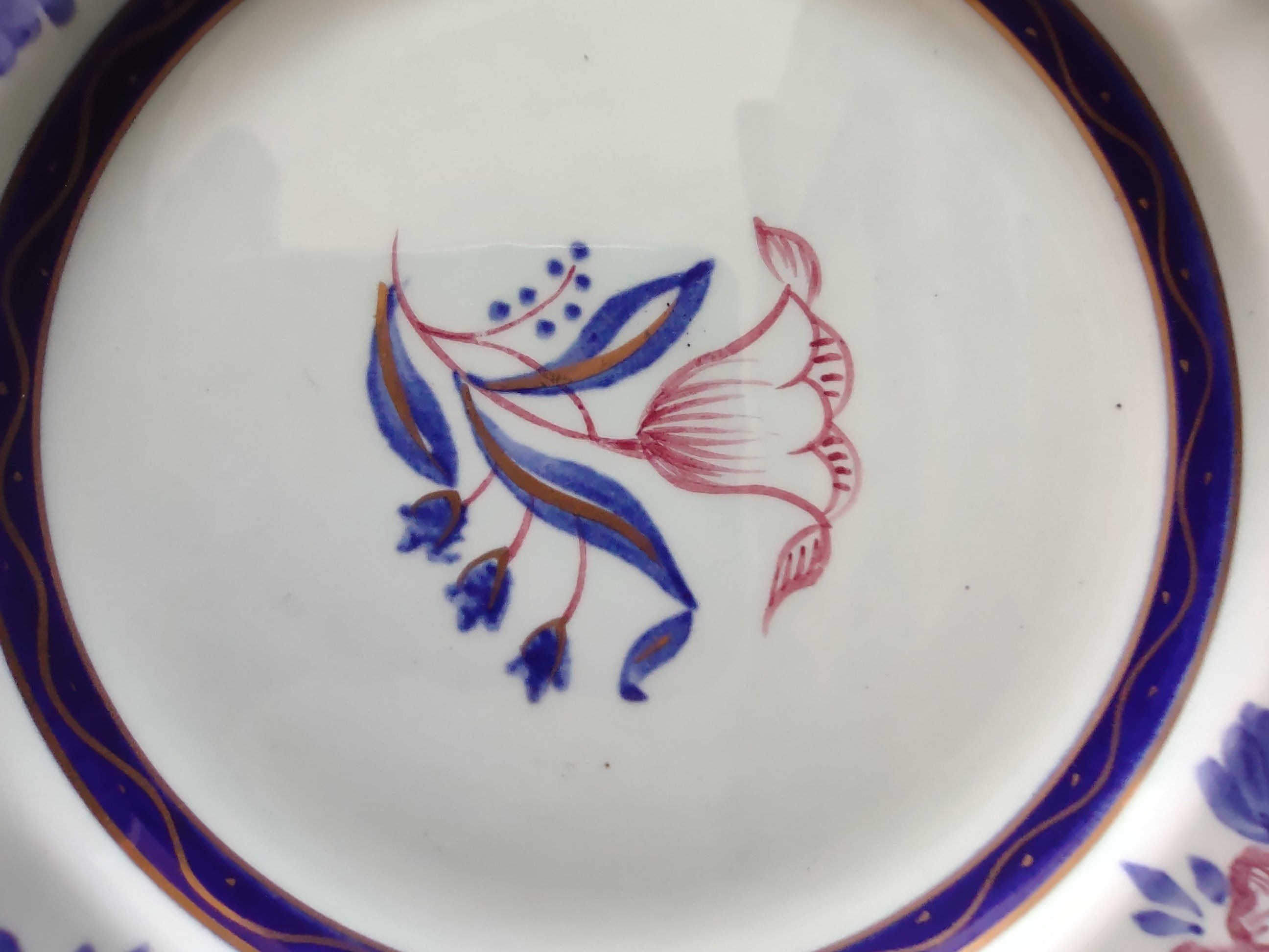Vintage Adams Calyx Ware Bread Butter Plate Ironstone England Set Of 4 [6010]