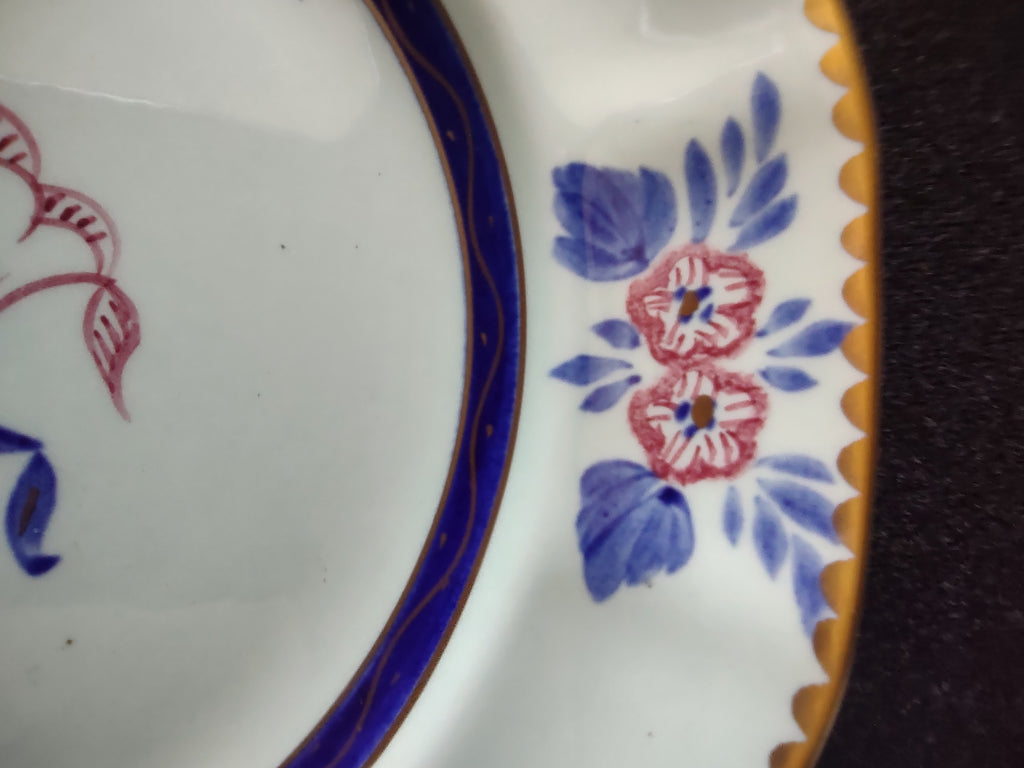 Vintage Adams Calyx Ware Bread Butter Plate Ironstone England Set Of 4 [6010]