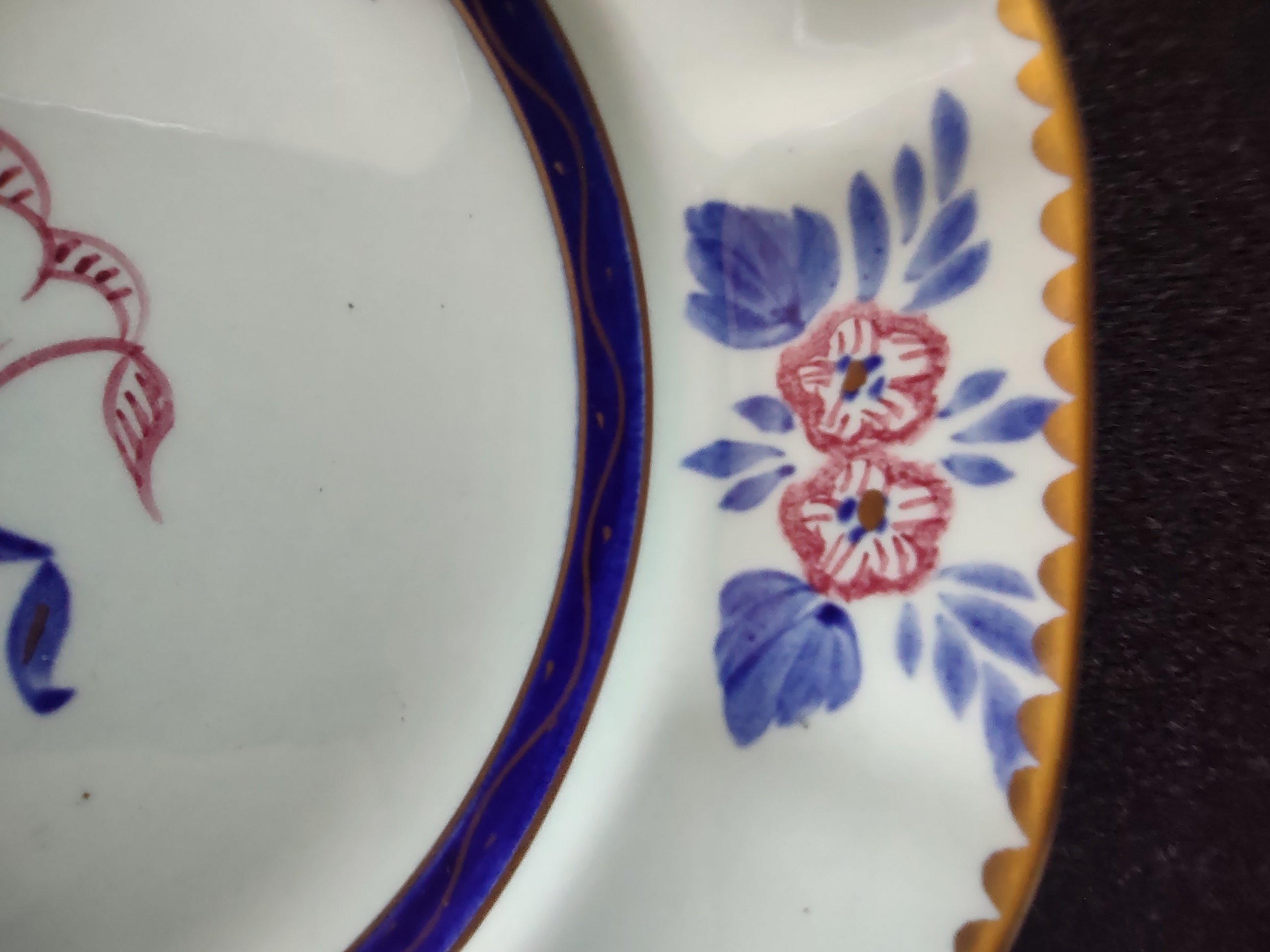 Vintage Adams Calyx Ware Bread Butter Plate Ironstone England Set Of 4 [6010]