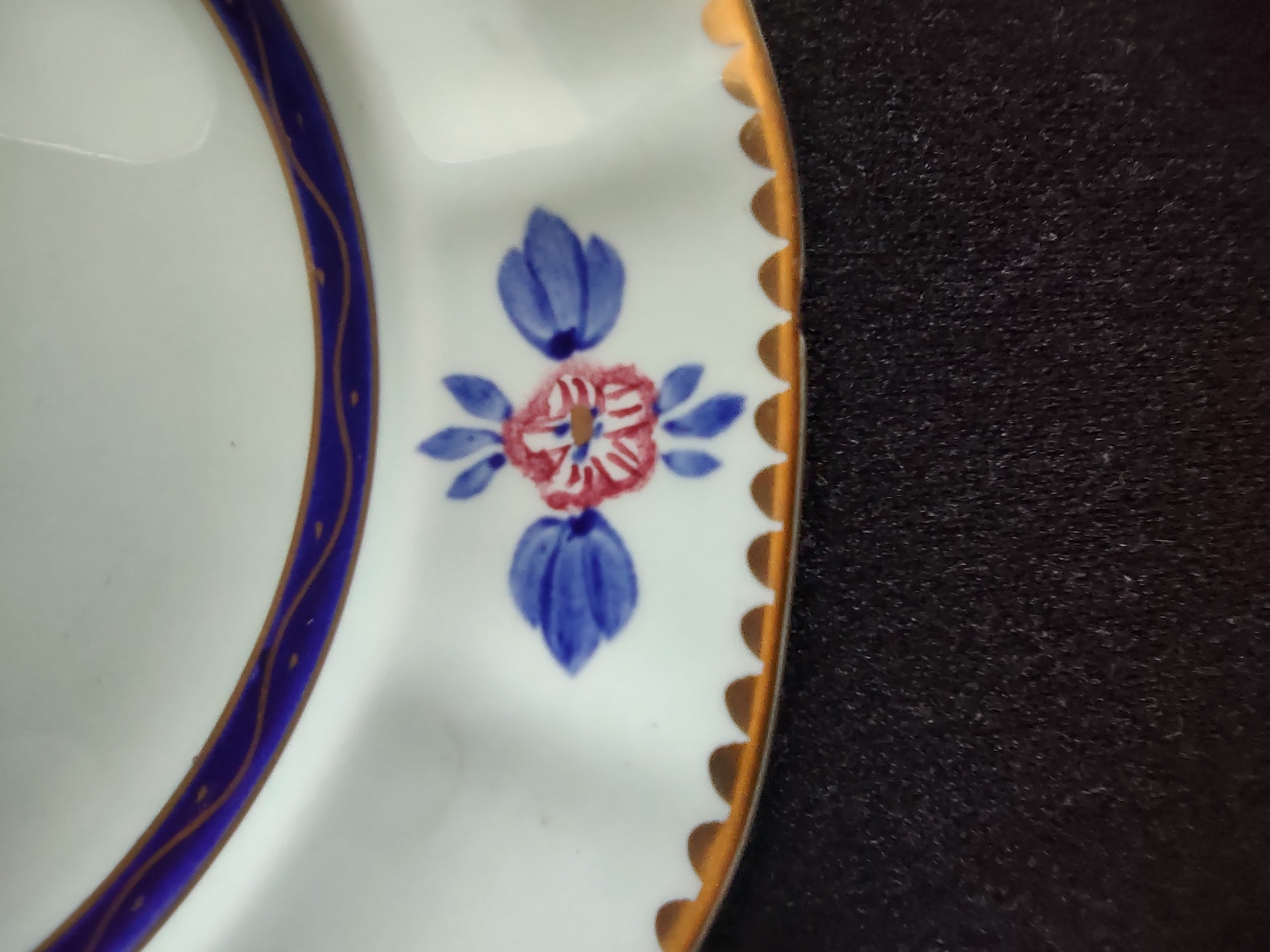 Vintage Adams Calyx Ware Bread Butter Plate Ironstone England Set Of 4 [6010]