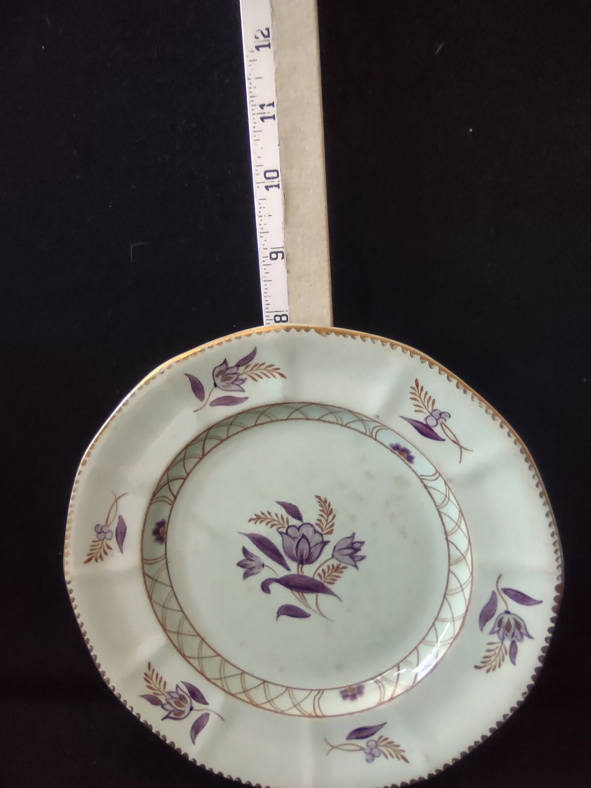 Vintage Adams Regent Luncheon Plate Ironstone England Set of 4 [6012]