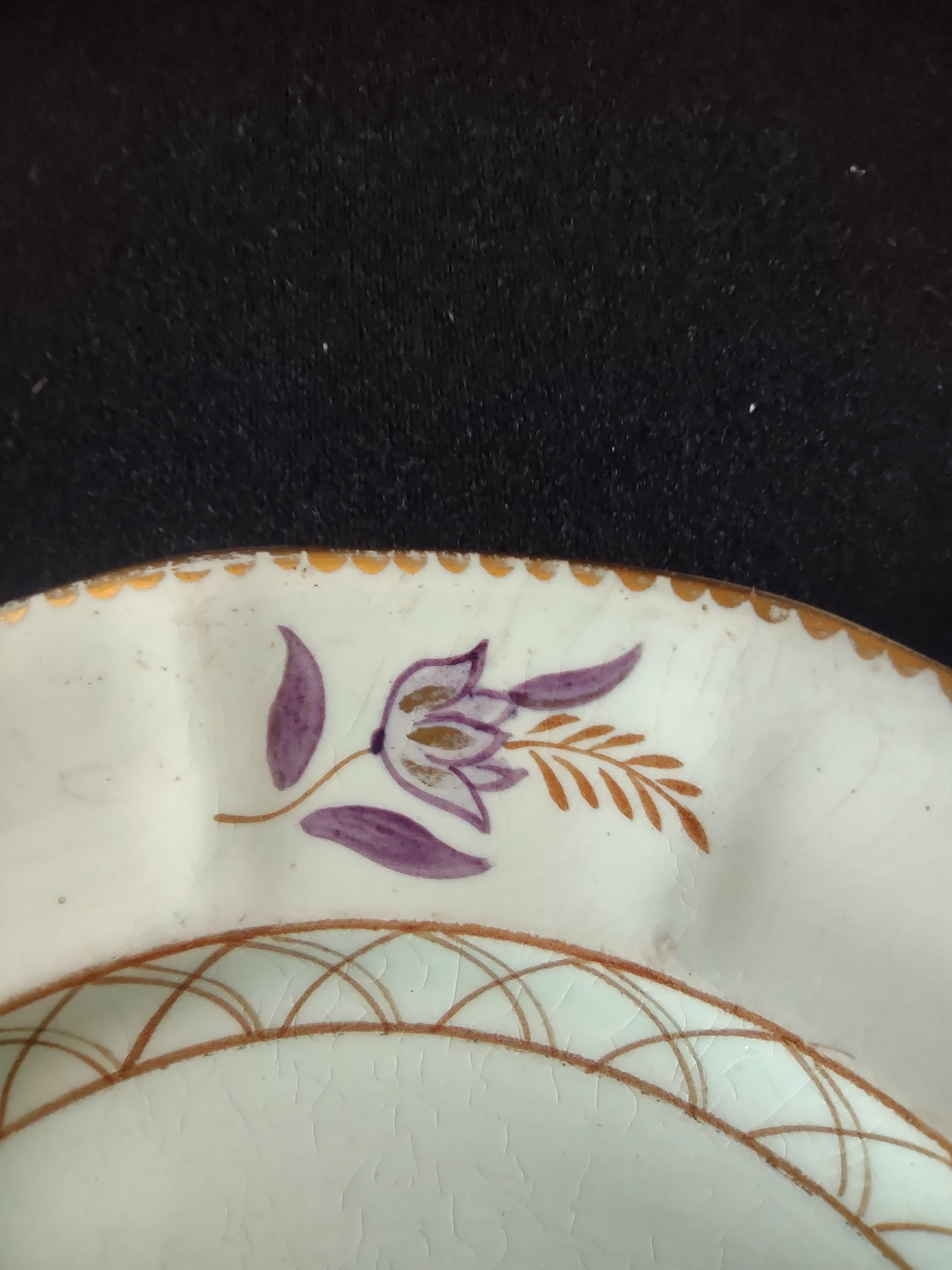 Vintage Adams Regent Luncheon Plate Ironstone England Set of 4 [6012]