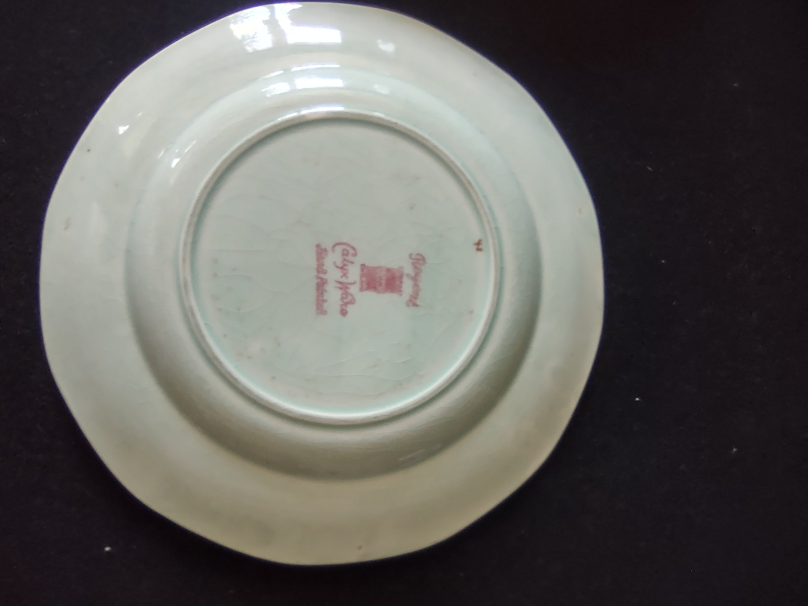 Vintage Adams Regent Luncheon Plate Ironstone England Set of 4 [6012]