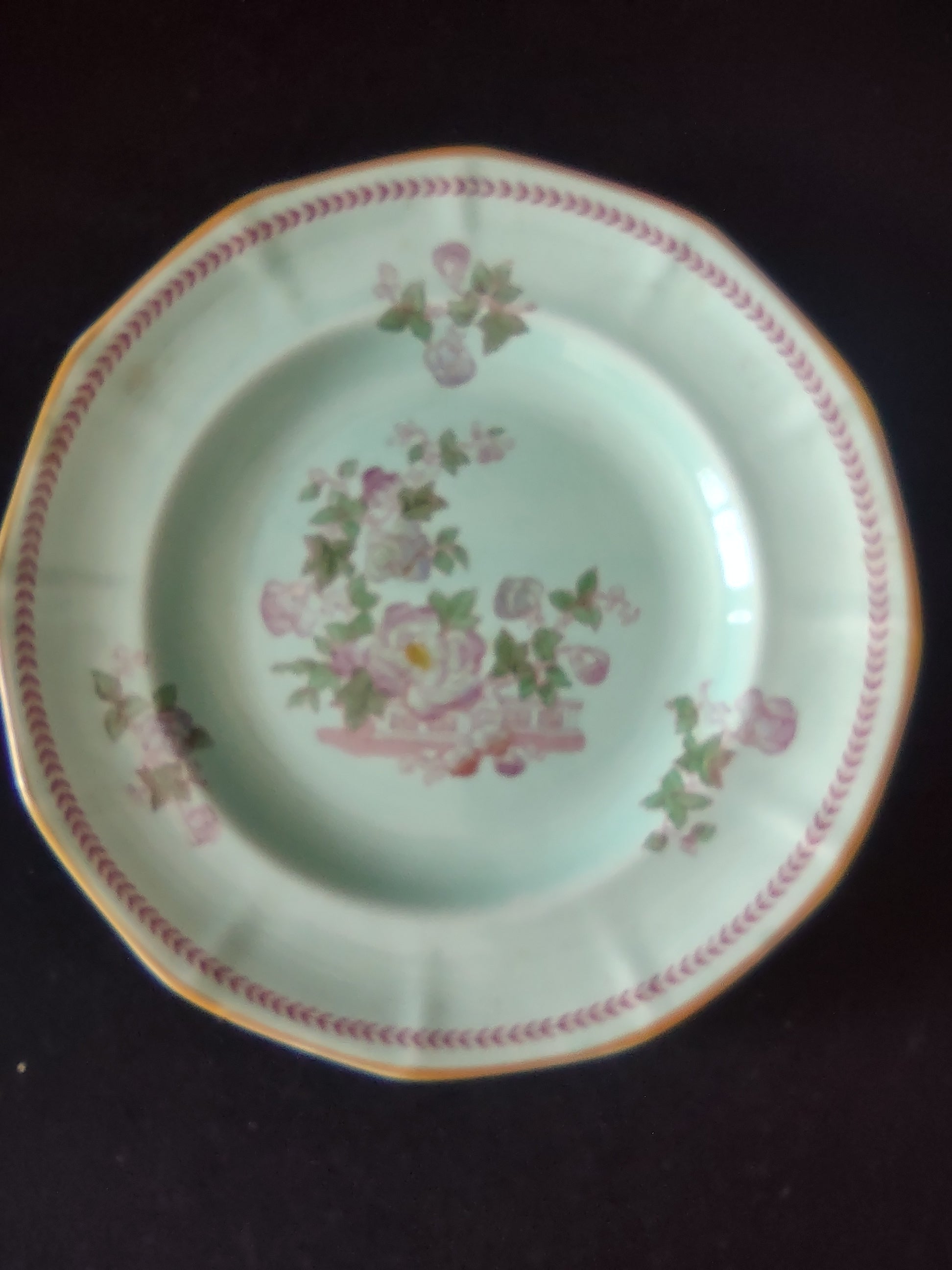 Vintage Adams Calyx Ware Metz Dinner Plate Ironstone England [6013]