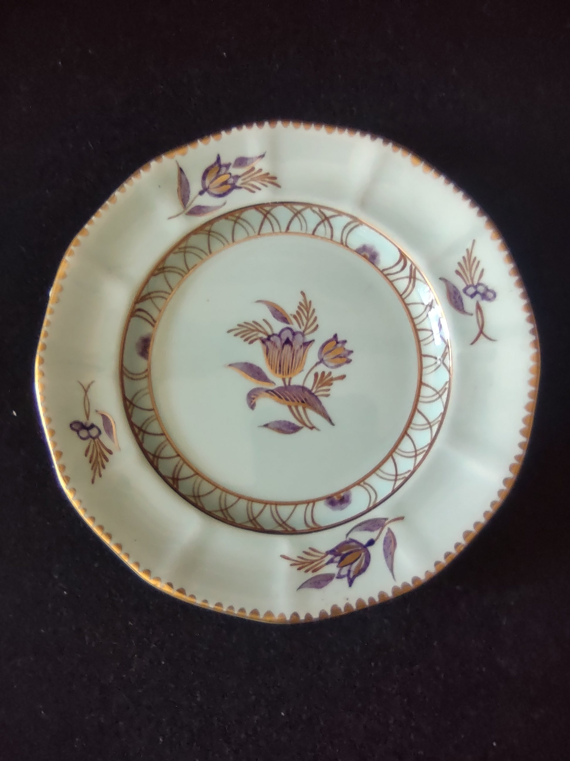 Vintage Adams Calyx Ware Regent Bread Butter Plate Ironstone England [6015]