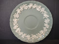 Vintage Wedgwood Embossed Queens Ware Grapevine Saucer Sage 6" [6033]