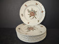 Vintage Wedgwood Etruria Barlaston TK203 Floral 6" Plates Set 8 [6031]
