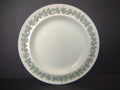Vintage Wedgwood Queens Ware Embossed Ivy Sage Green 8" Plate [6022]