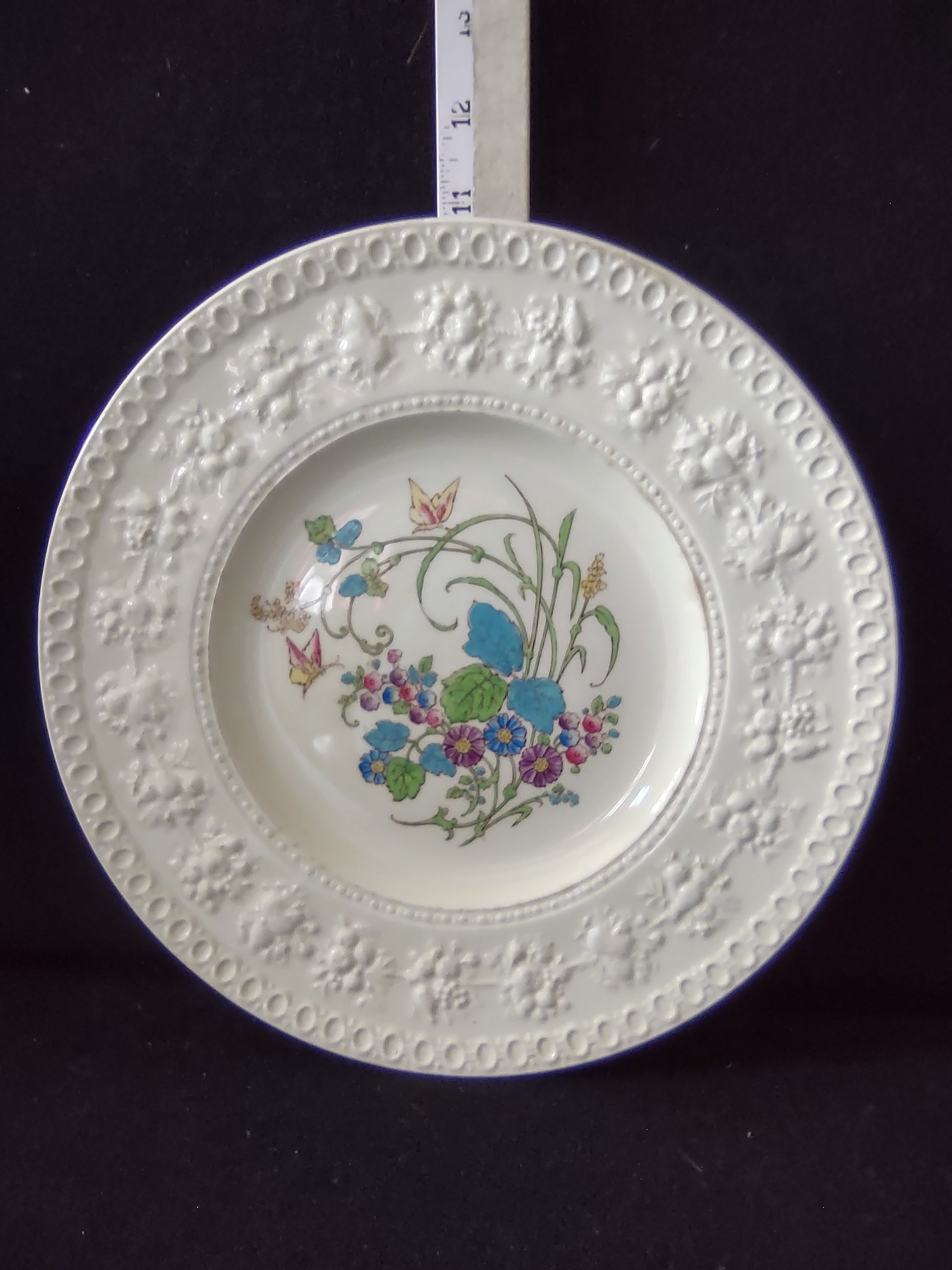 Vintage Wedgwood Wellesley Montreal Dinner Plate England Cottagecore [6047]