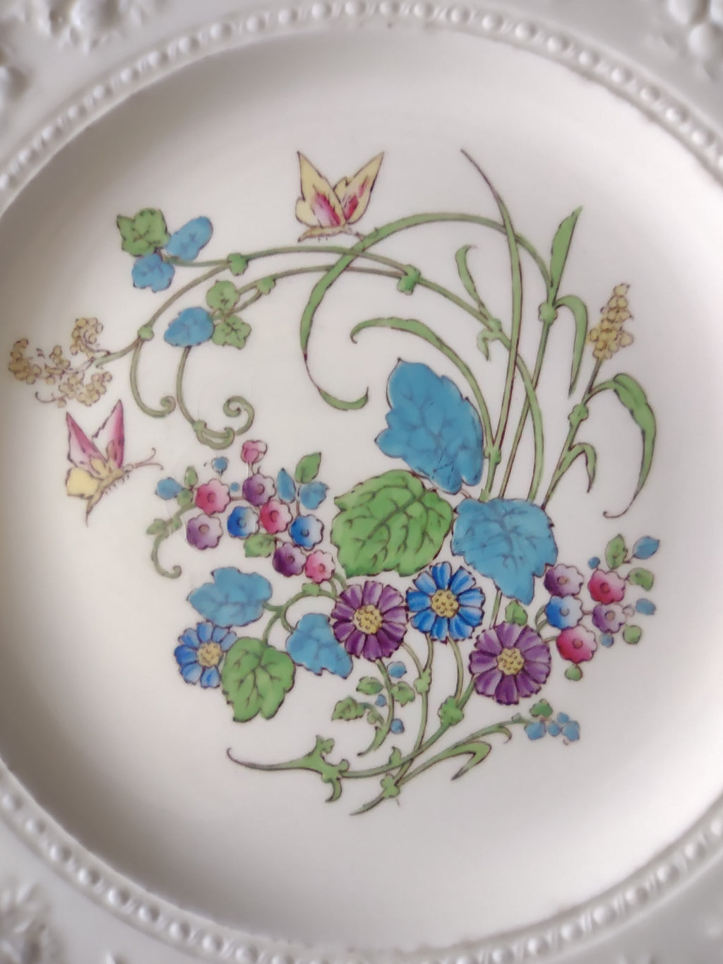 Vintage Wedgwood Wellesley Montreal Dinner Plate England Cottagecore [6047]
