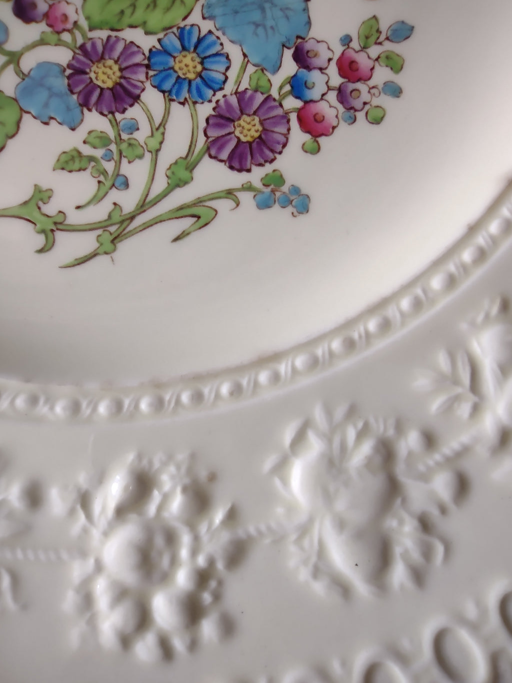 Vintage Wedgwood Wellesley Montreal Dinner Plate England Cottagecore [6047]