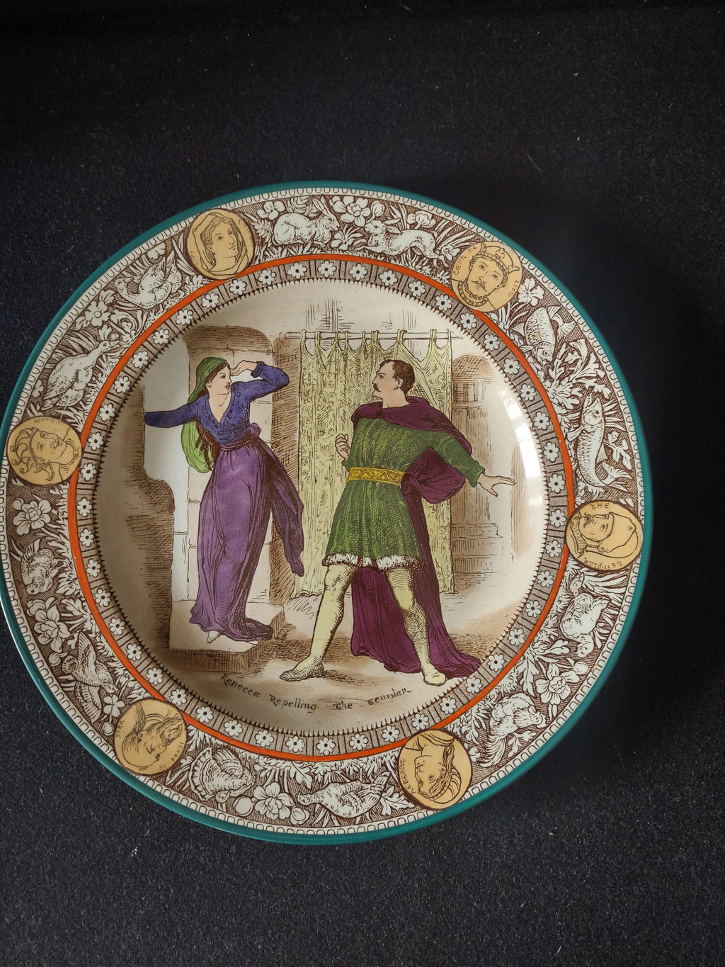 Vintage Wedgwood Ivanhoe Dinner Plate Ironstone England [6049]