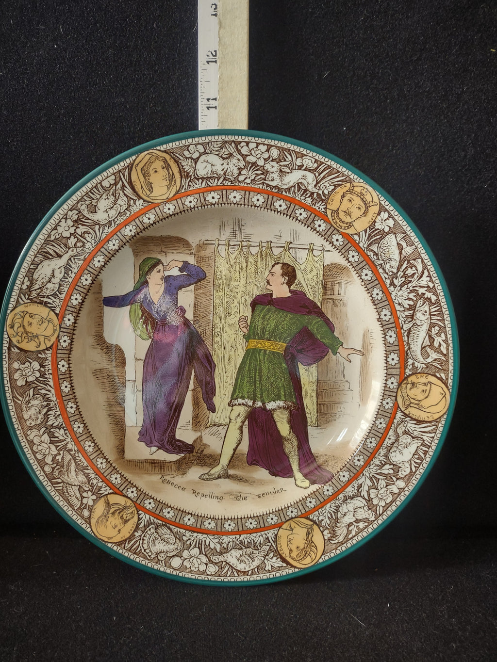 Vintage Wedgwood Ivanhoe Dinner Plate Ironstone England [6049]