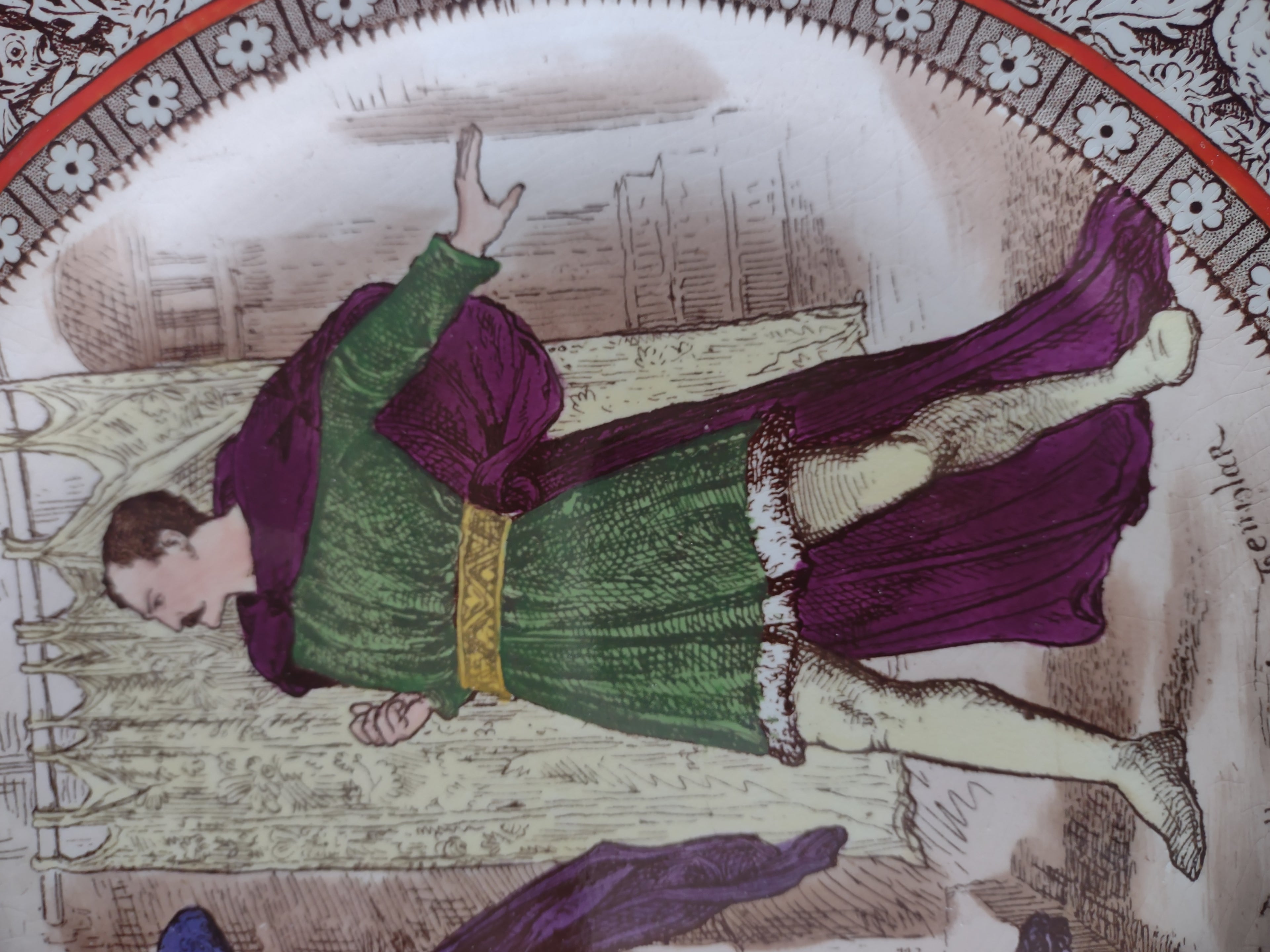 Vintage Wedgwood Ivanhoe Dinner Plate Ironstone England [6049]