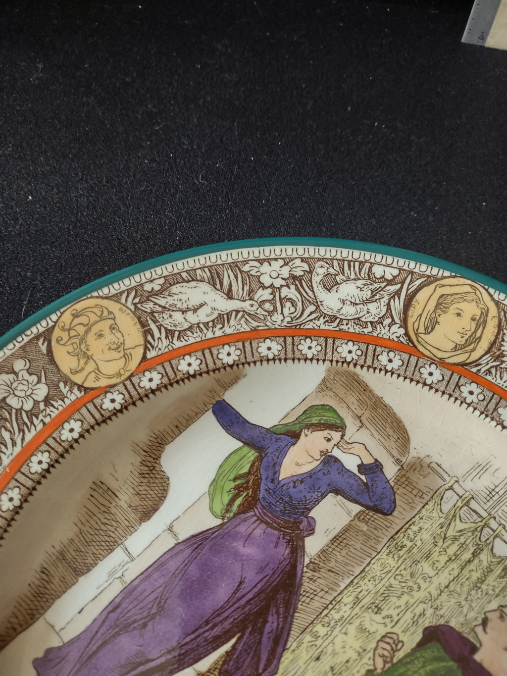 Vintage Wedgwood Ivanhoe Dinner Plate Ironstone England [6049]