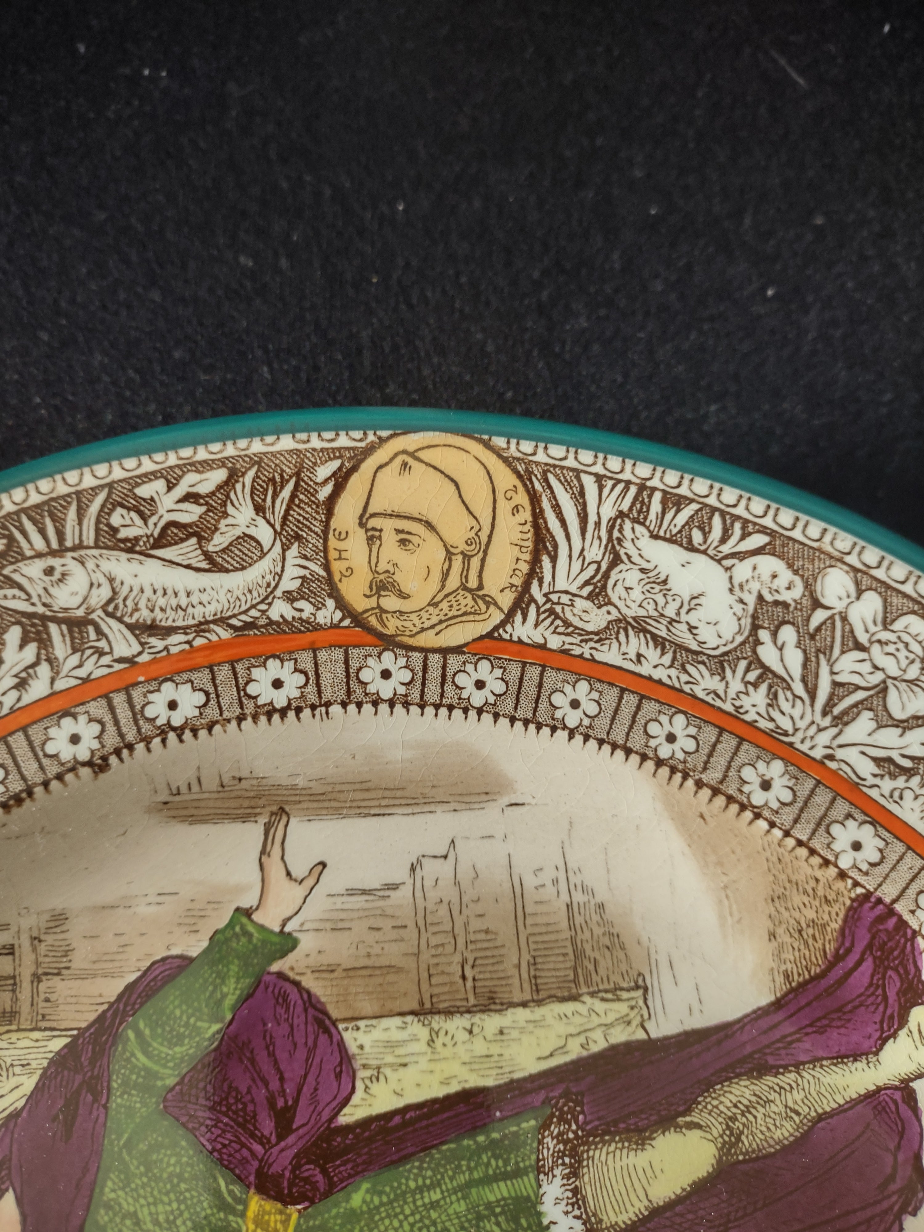 Vintage Wedgwood Ivanhoe Dinner Plate Ironstone England [6049]