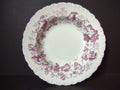Vintage Wedgwood Old Vine Purple Transferware Scalloped Plate 9"CHIP [6091]