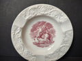 Vintage Wedgwood Amherst College Lord Jeffery Amherst Pink Ashtray [6085]