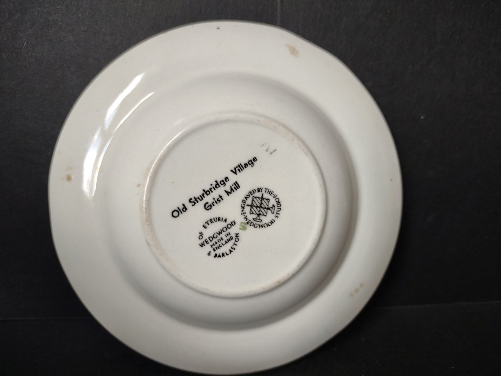 Vintage Wedgwood Old Sturbridge Village Grist Mill Collector Plate [6084]