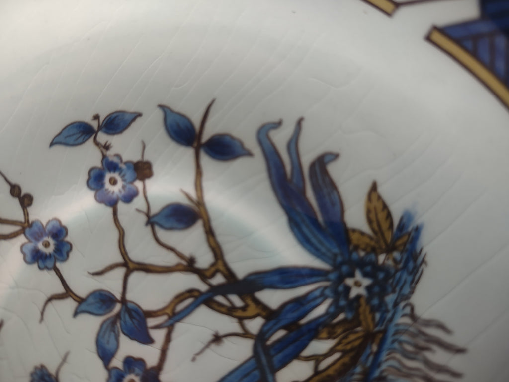 Vintage Adams Tong Cup Saucer Ironstone Calyx Ware England [6051]