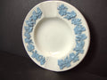 Vintage Wedgwood Embossed Queen's Ware Blue Grape Vine Ashtray England [6081]