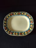 Vintage Adams Titian Ware Della Robbia Oval Platter Ironstone England [6054]