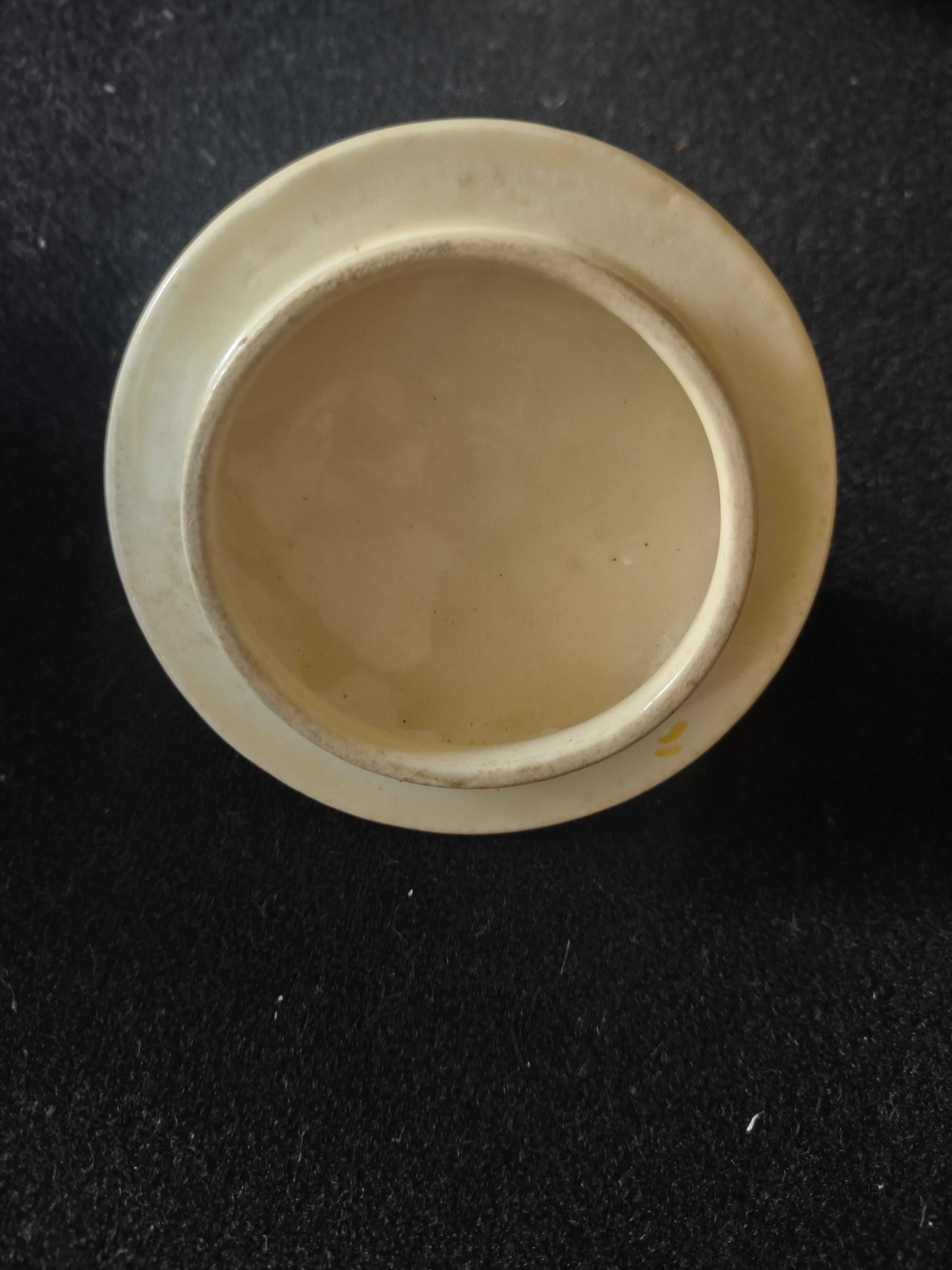Vintage Adams Titian Ware Della Robbia Creamer Sugar Bowl Lid England [6056]