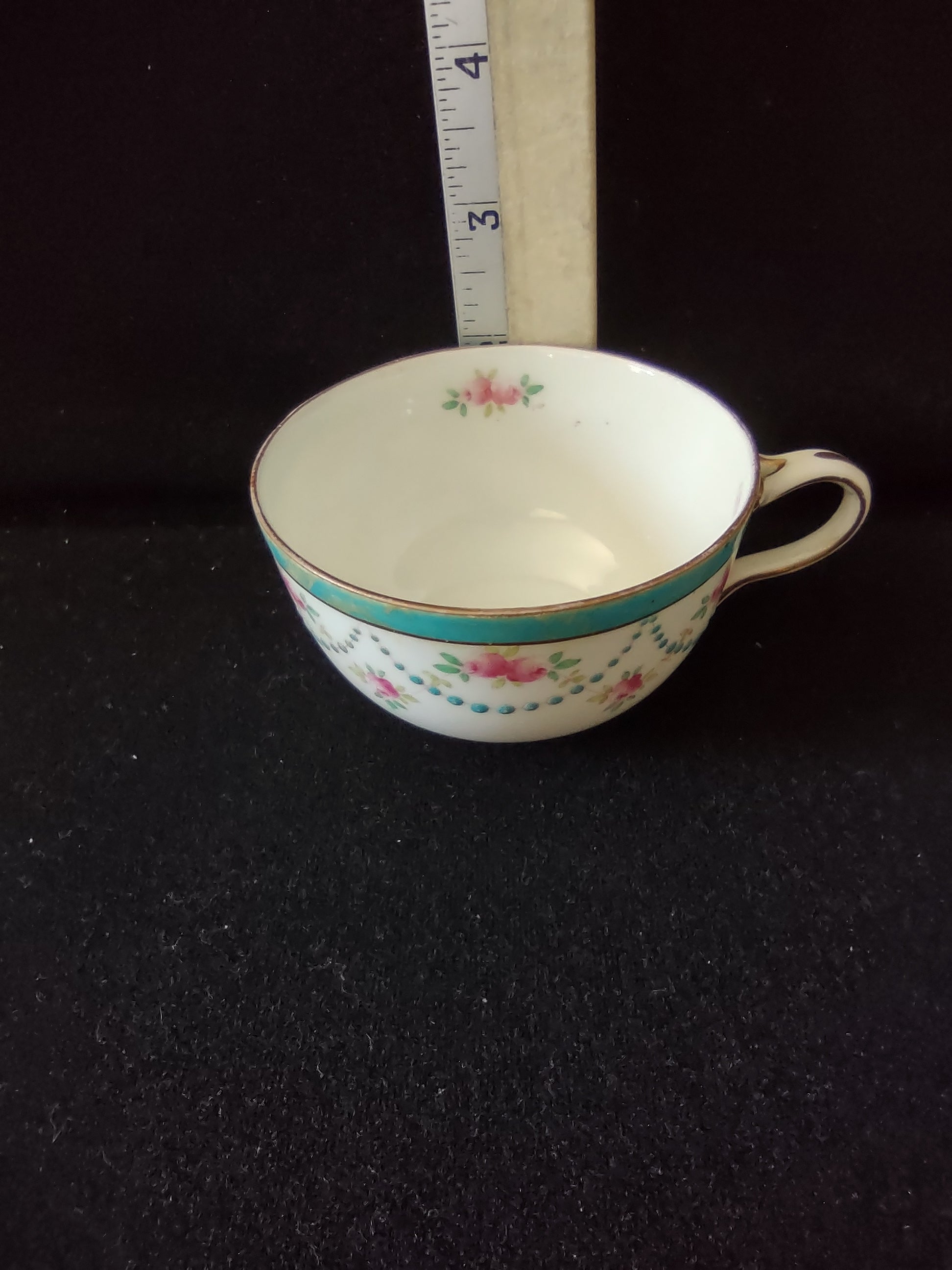 Vintage Wedgwood England Pink Roses Bone China Teacup No Saucer [6103]