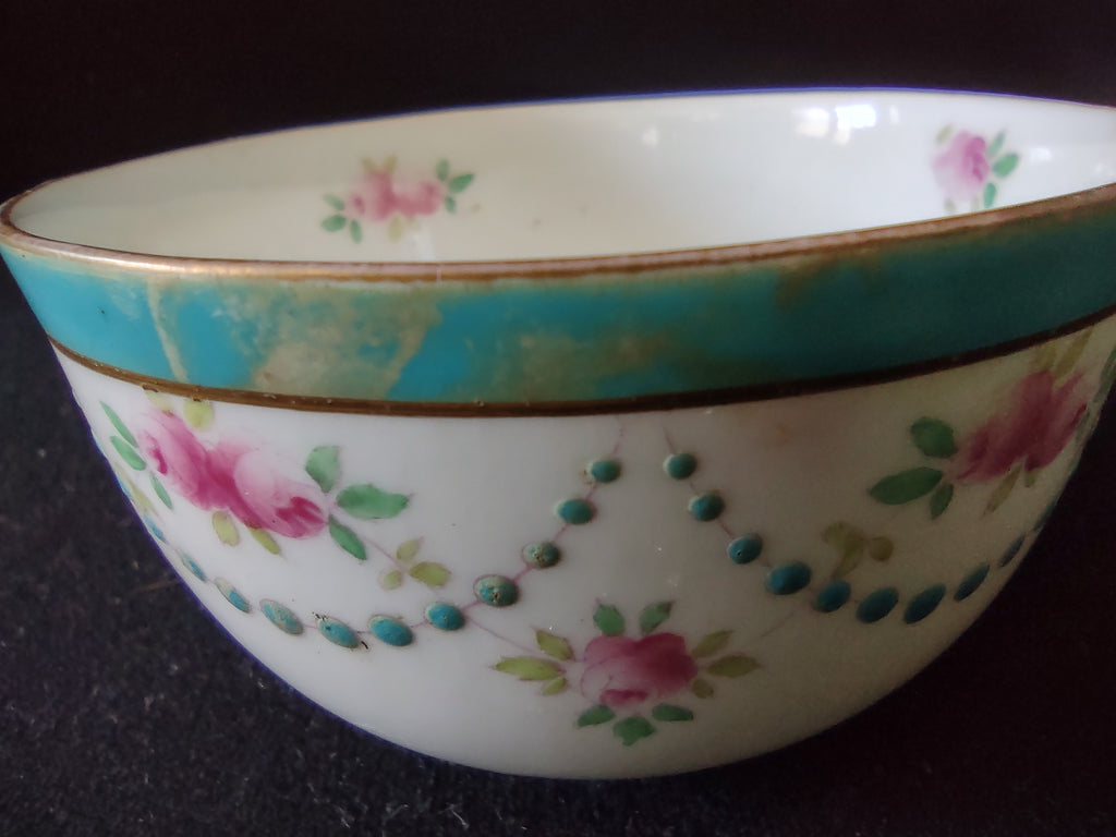 Vintage Wedgwood England Pink Roses Bone China Teacup No Saucer [6103]
