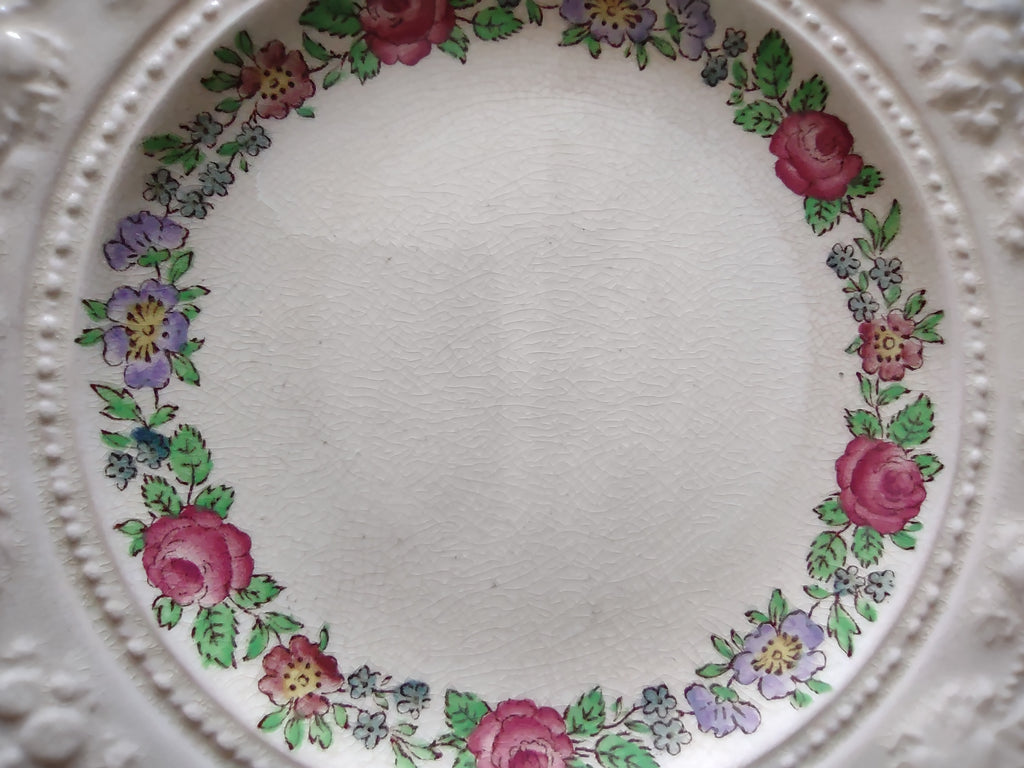 Vintage Wedgwood Balmoral Wellesley Dessert Plates England Set of 3 [6125]