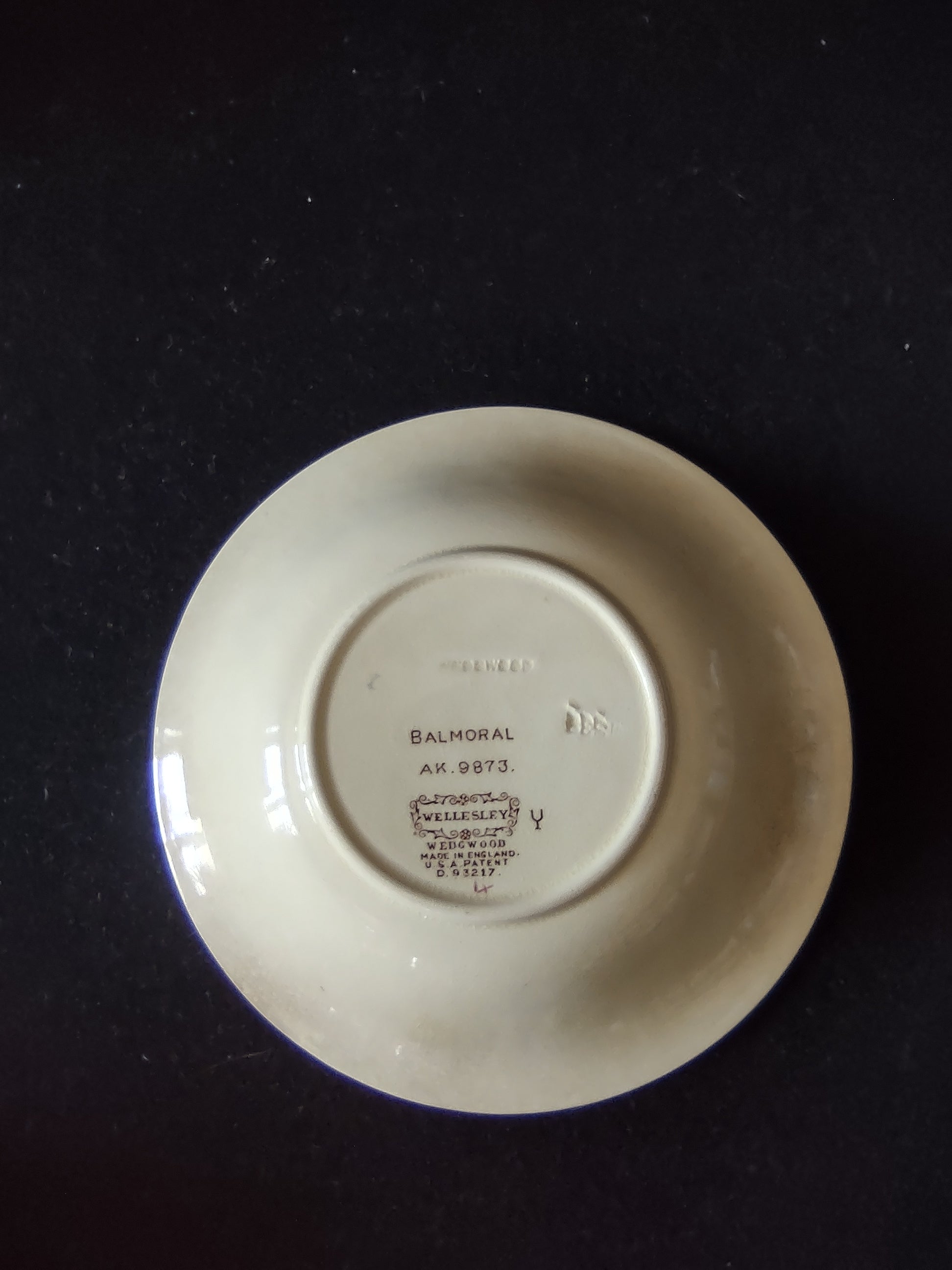 Vintage Wedgwood Balmoral Wellesley Berry Bowls England Set of 6 [6126]