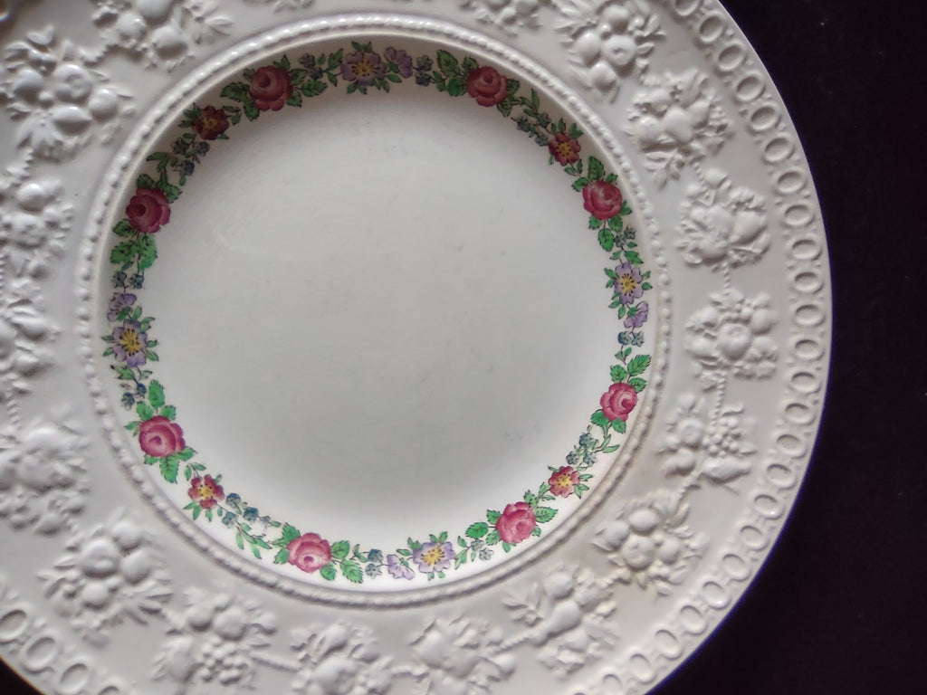 Vintage Wedgwood Wellesley Balmoral Dinner Plates England Set 2 [6127]