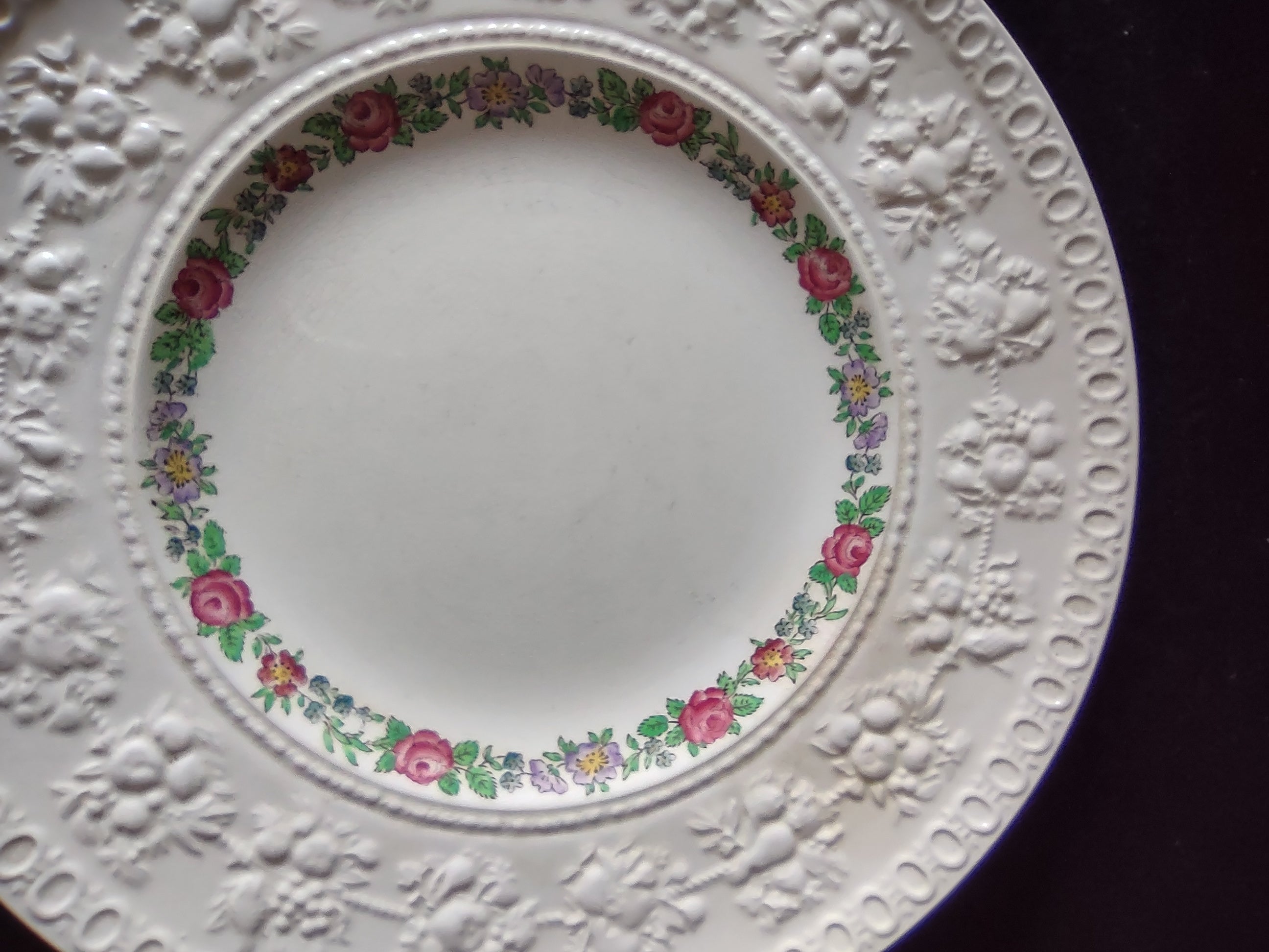 Vintage Wedgwood Wellesley Balmoral Dinner Plates England Set 2 [6127]
