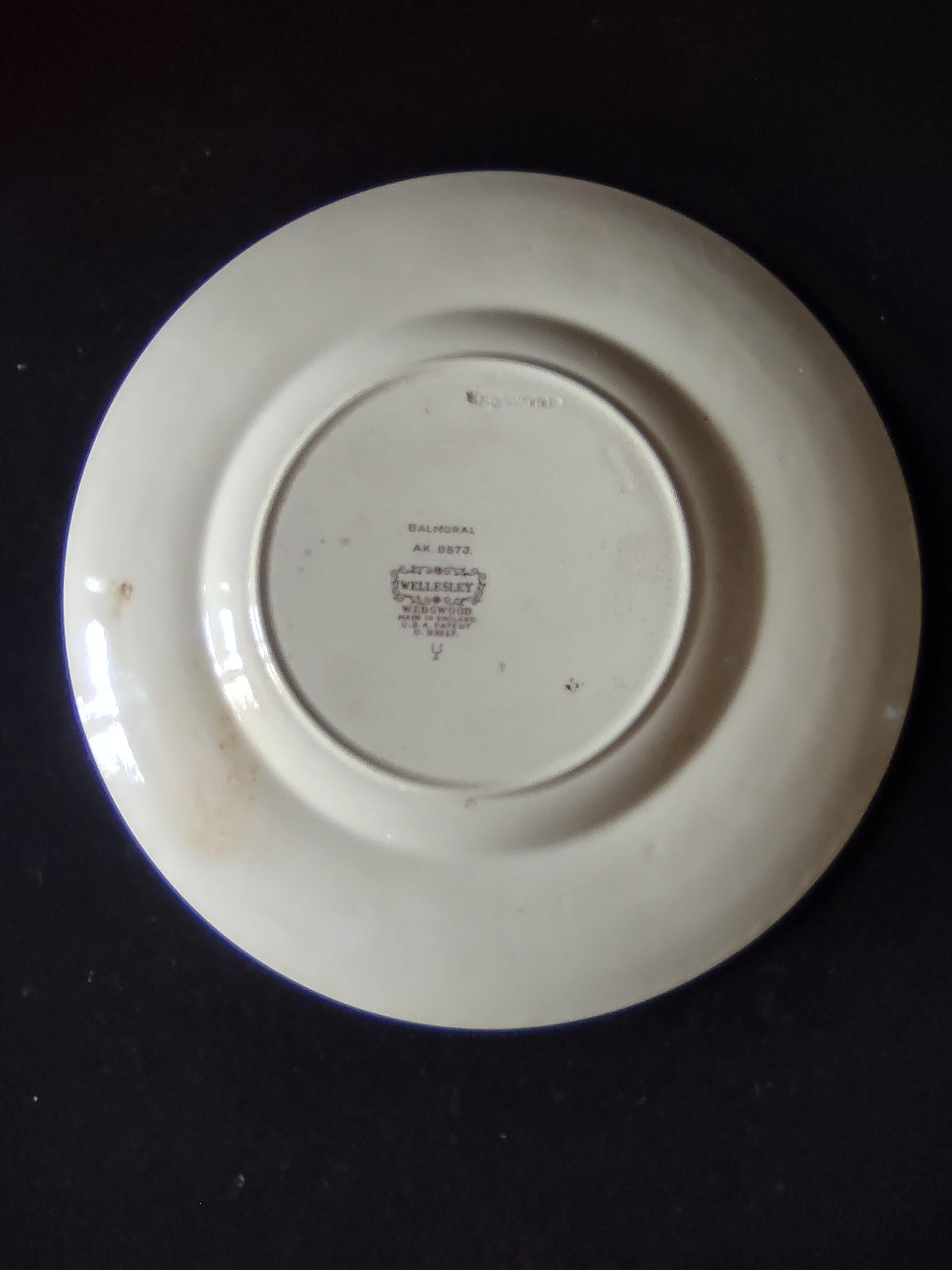 Vintage Wedgwood Wellesley Balmoral Dinner Plates England Set 2 [6127]